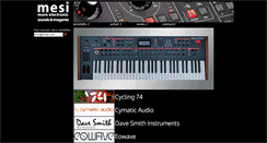 Desktop Screenshot of mesi.fr