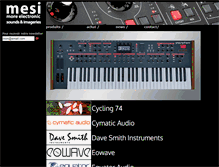 Tablet Screenshot of mesi.fr